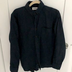 Taylor Stitch navy button up.